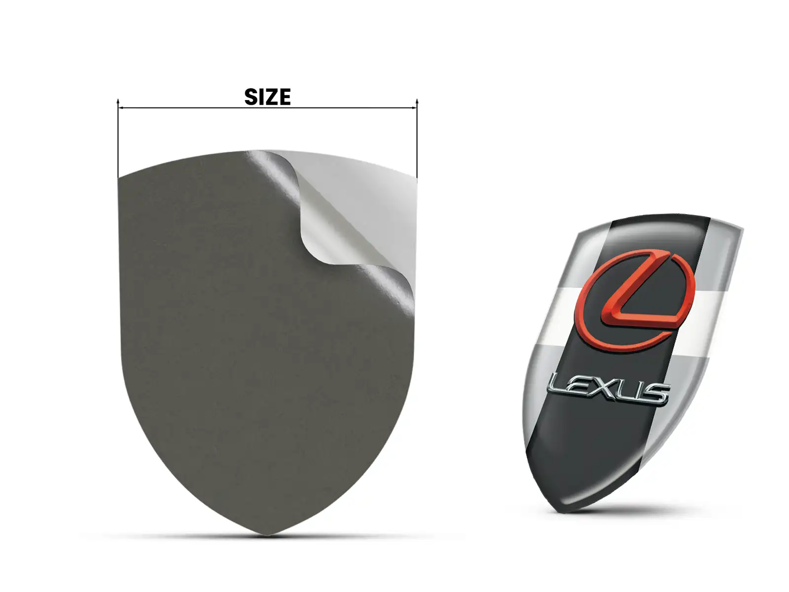 Lexus Vinilos Ventana Coche Resistentes Edición Limitada